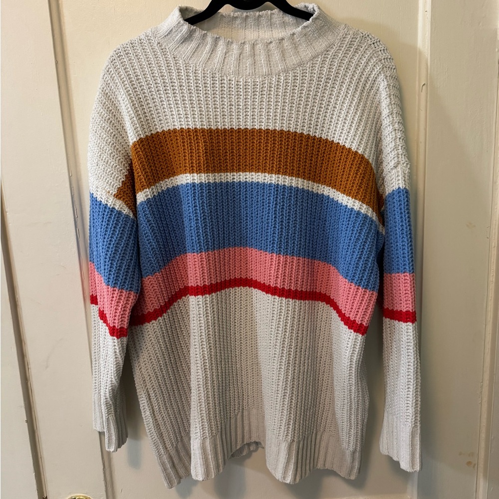 Colorful Striped Sweater